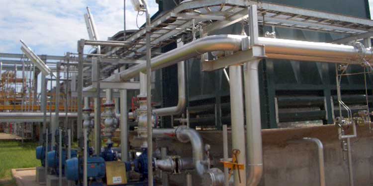 Torre de resfriamento: Cálculo de tuberías hidráulicas