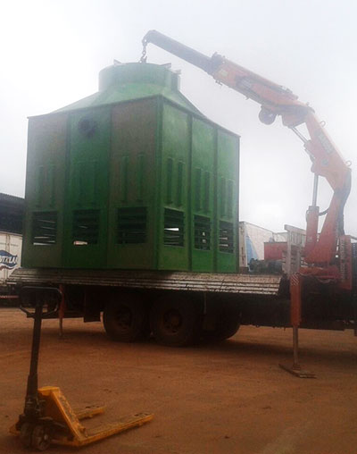 Instalación de la Torre de Enfriamiento Modelo BS